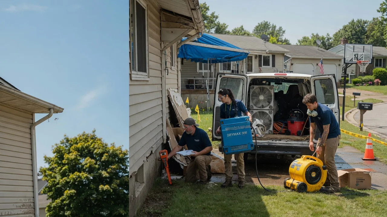 Ceiling Leak Cleanup in Drummond Island, MI near me